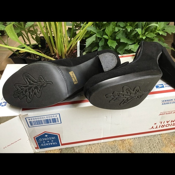 Sam Edelman ladies suede block tassel heels 9.5m - Picture 5 of 8